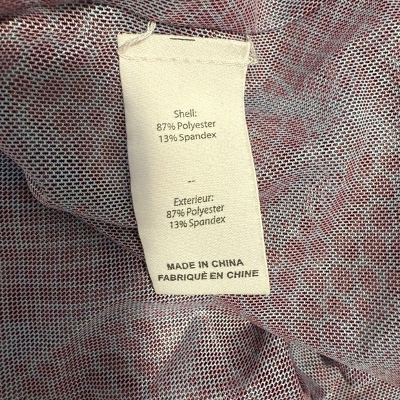 Cinq Sept Calla Lily Lilac Grey Mesh Turtleneck Top Size S MSRP 195 - Picture 9 of 11